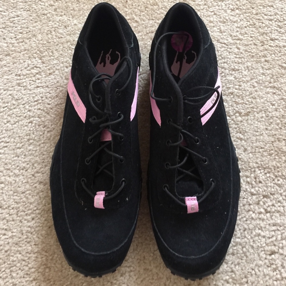 Polo by Ralph Lauren Pink Pony Sneakers SZ 8 1/2